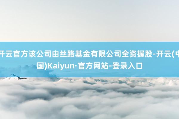 开云官方该公司由丝路基金有限公司全资握股-开云(中国)Kaiyun·官方网站-登录入口
